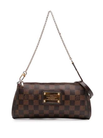 Louis Vuitton 2010 Damier Ebene Eva satchel - women - Canvas - One Size - Brown