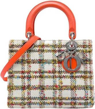 Dior Pre-owned Lady Dior Handbag - Dames - Vintage Handtas - Veelkleurig - ONE Size - Leer - Vintage