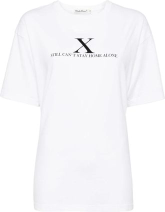 Undercover Witte T-shirts en Polos - Dames - T-shirts - Wit - S - Katoen - Tops