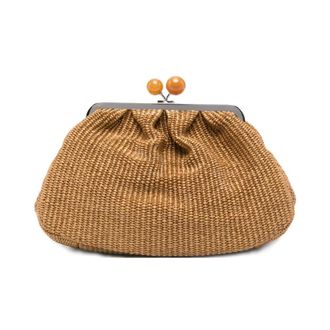 Max Mara Clutches, female, Orange, Size: ONE SIZE Pasticcino Bag Medium