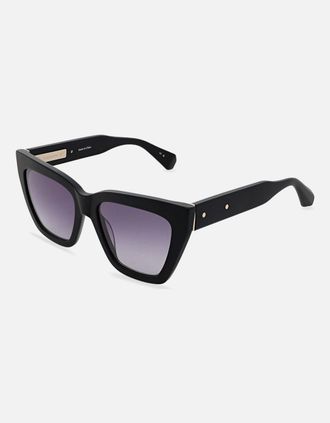 AllSaints Allsaints Womens All Saints Womens Minerva Sunglasses in Gloss Black