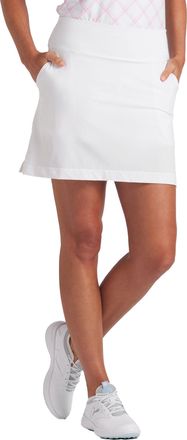 Puma Puma Golf Womens Blake Skirt, White Glow, XS