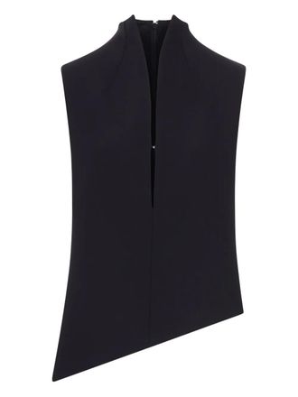 Khaite Top smanicato Von - Nero