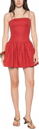 Faithfull The Brand Uma Mini Dress In Chilli