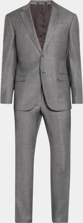 Emporio Armani Men & apos;s Checked Suit