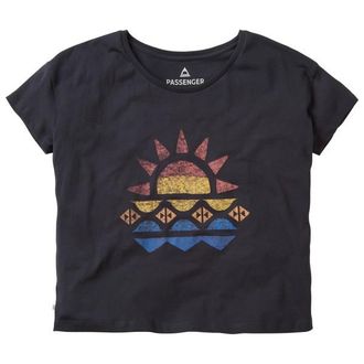 Passenger Sunray Recycled Cotton T-Shirt T-Shirt f&uuml;r Damen | grau