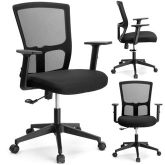 OEM Silla De Oficina Ajustable Linos Negra