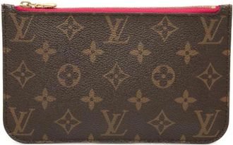 Louis Vuitton Tweedehands Canvas Louis Vuitton tassen - Dames - Vintage Tassen - Bruin - ONE Size - Vintage