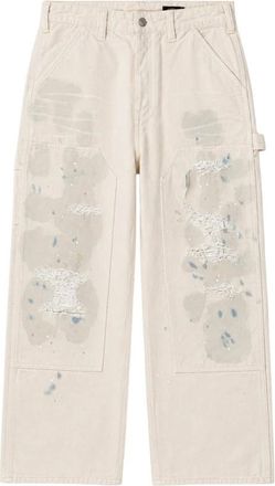 Evisu Broeken - Heren - Regular Fit Jeans - Wit - M - Jeans