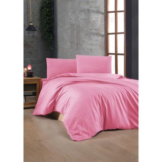 OEM Funda N&oacute;rdica, Funda N&oacute;rdica, Ropa De Cama Set Rosa