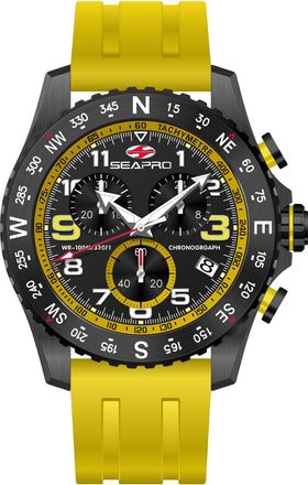 Seapro Mens Gallantry Black Dial Watch
