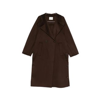 Lisa Yang Double-breasted Button-back Coat
