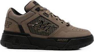 Amiri Brown Perforated Sneakers