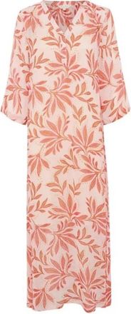 Part Two Delicate Leaf Zomerjurk - Dames - Maxi kleedjes - Veelkleurig - S - Kleedjes