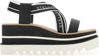 Stella McCartney Stella Mc Cartney Two Tone Fabric Sneak Elyse Sandals