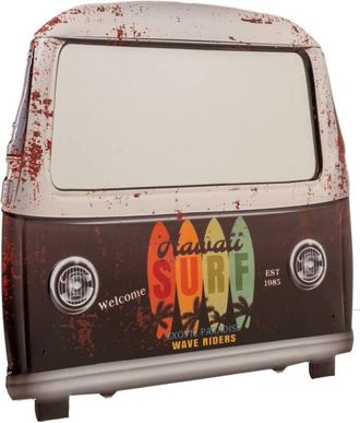 Wanderlust Deco Wanderlust Deco - Espejo De Pared De Metal Marr&oacute;n 82x72x5