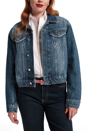 Frances Valentine Taylor Jean Jacket in Denim at Nordstrom, Size X-Small