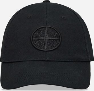 Stone Island Baseball Cap Black