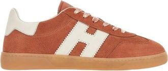 Hogan Sneakers, female, Orange, 6 1/2 UK, Cool Allacciato H