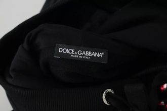 Dolce & Gabbana DG Sequined Hooded Pullover Womens Sweater (Pre-Owned)