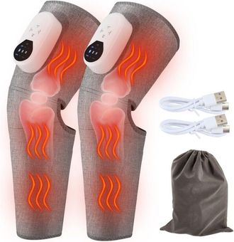 OEM Masajeador De Piernas, 3 Modos, 3 Intensidades, Masajeador De Pies Y Pantorrillas, Compresi&oacute;n De Aire Para Circulaci&oacute;n, Alivio Del Dolor Y Relajaci&oacute;n 