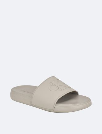Calvin Klein Mens Mens Winston Slide - Neutral - 12