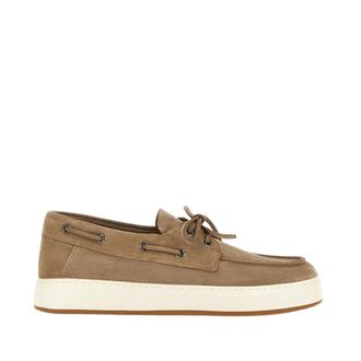 Hogan H668 Barca Sailor Schoenen - Heren - Bootschoenen - Beige - 44 EU - Leer - Schoenen