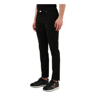 Emporio Armani Heren, Jeans, Zwart, Maat: W40 Denim