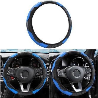 OEM Productos Nth, Funda Antideslizante Para Volante, Resistente Al Calor, Microfibra, Di&aacute;metro 37-38 Cm, Flexible Y Duradera, Funda Para Volante