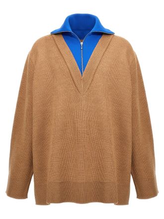 Jil Sander Half Zip Sweater