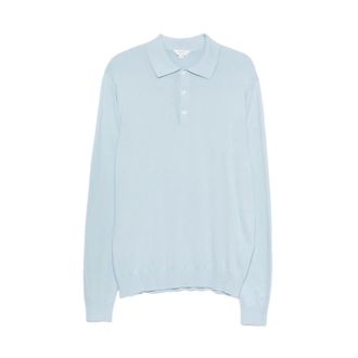 Malo Polo Shirt - male - Malo - Polo Shirts - Blue - XL - Tops
