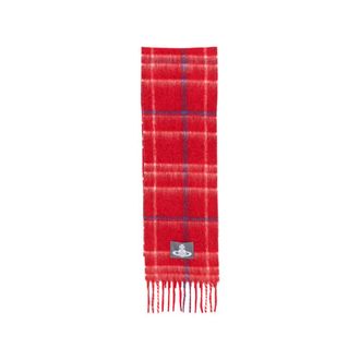 Vivienne Westwood Orb-patch Check Scarf