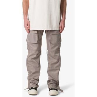 mnml Side Snap Nylon Cargo Pants in Grey at Nordstrom, Size 29
