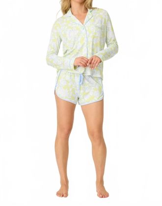 PJ Salvage Beautiful Life Short In Electric Lime