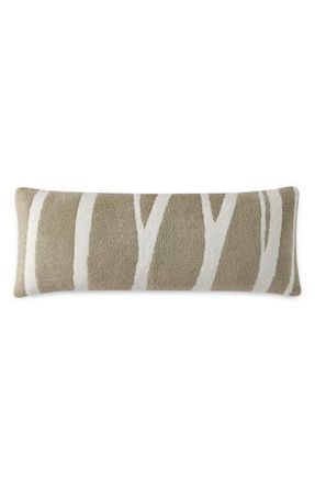 Sunday Citizen Cloud Silque Woodland Lumbar Pillow in White /Sandstone at Nordstrom