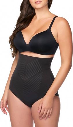 TC Fine Intimates Iconic Core High-Waist Shaping Brief In Black
