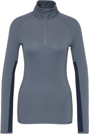 Stoic MerinoSoft180 TuleboLightSt. Half Zip Merinounterw&auml;sche f&uuml;r Damen | grau