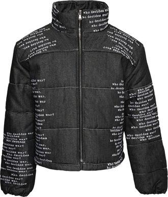 Who Decides War by Ev Bravado Piumino Signature Scripture - Nero