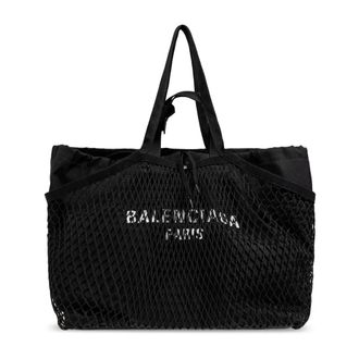 Balenciaga Tassen, Dames, Zwart, ONE Size, Tas 24/7 Medium shopper type