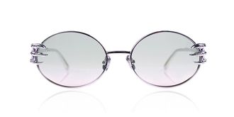 Anna-Karin Karlsson CLAW AVENTURE White Gold Womens Sunglasses Silver Size 58