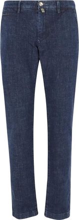 Jacob Cohen Bobby Slim Pant - Heren - Slim Fit Jeans - Blauw - W40 - Katoen - Jeans