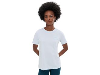 Arc'teryx Kragg Super Light Cotton Emblem Crew Short Sleeve Womens Clothing Alpine Blue : XL