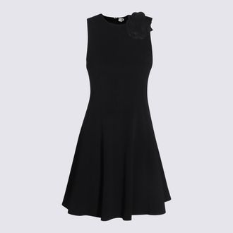 Elisabetta Franchi Black Mini Dress