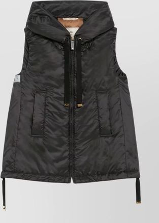 Max Mara hooded padded vest