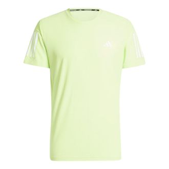 adidas Own the Run T-shirt Asia Sizing Pulse Lime IV5405
