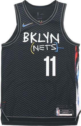 Nike NBA Basketball Sports Jersey Vest AU Player Edition Brooklyn Nets Kyrie Irving 11 Black CN1572-012