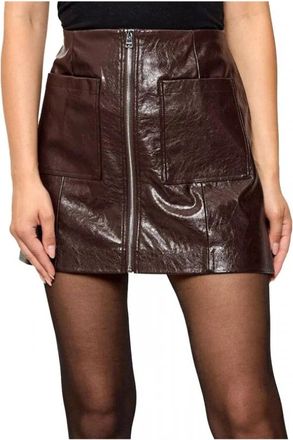 HUGO BOSS Dames, Rokken, Bruin, Maat: XL