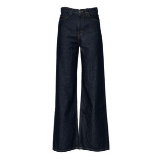 Carhartt Work in Progress Carhartt Wip, Wide Jeans, female, Blue, Size: W27 Jane Wide Jeans