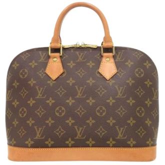 Louis Vuitton Pre-owned Handbags, female, Brown, Size: ONE SIZE Pre-owned Alma PM Handbag