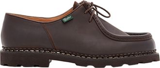 Paraboot Brown Michael Norwegian-Welted Leather Loafers